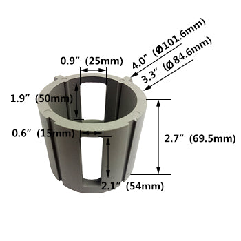 Round Post Top Adaptor