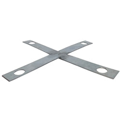 Cross Screw Positioning Plate For 30 FT Steel Square Light Poles