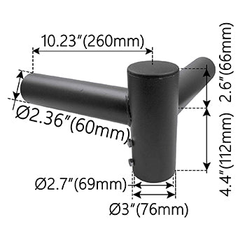 Twin Spoke Bracket 90° Arms